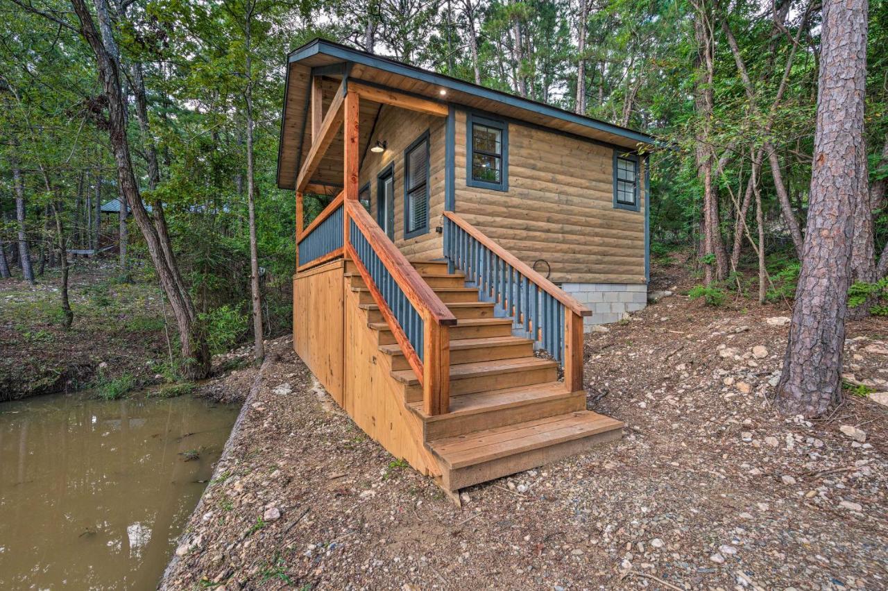 Romantic Broken Bow Cabin With Jacuzzi And Fire Pit! Luaran gambar